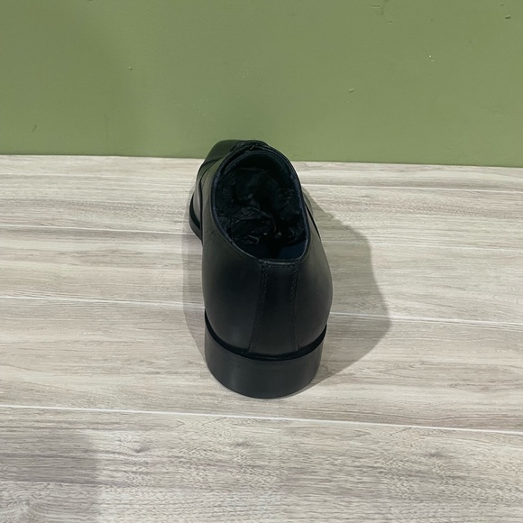 Firmani Classic Black Men's Dress Shoes leather calf captoe Oxford - Picture 4 of 5